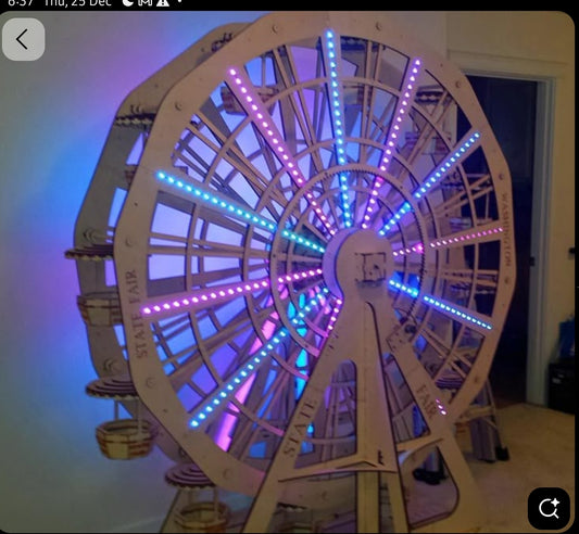 Personalized Ferris Wheel Photo Frame