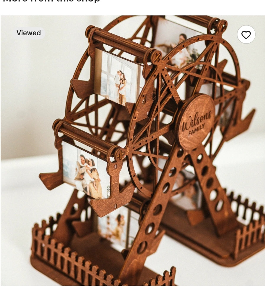 Ferris Wheel Photo Frame